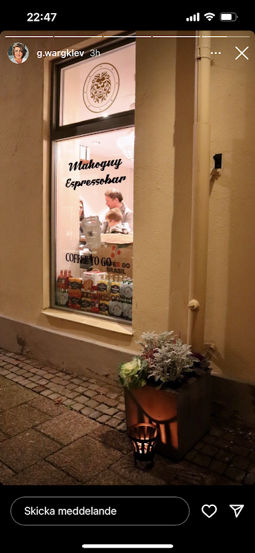Mahogny Espressobar